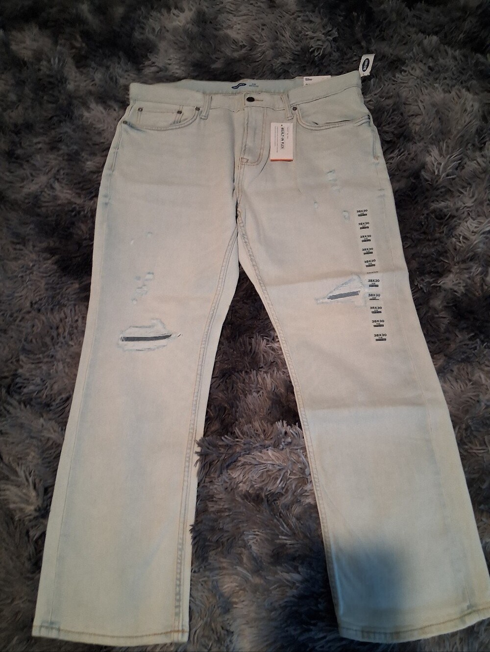 New Old Navy Man Jeans 38X30